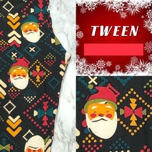 LuLaRoe Holiday Kids Leggings Tween